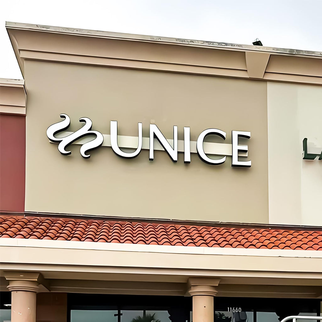 Custom Front Lit Channel Letter Sign – Aluminum Shell & Acrylic Face Logo