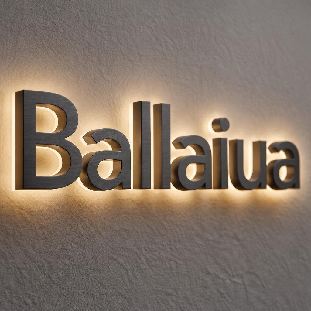 Custom LED Halo Backlit Waterproof Metal Logo Sign – Storefront, Office & Reception