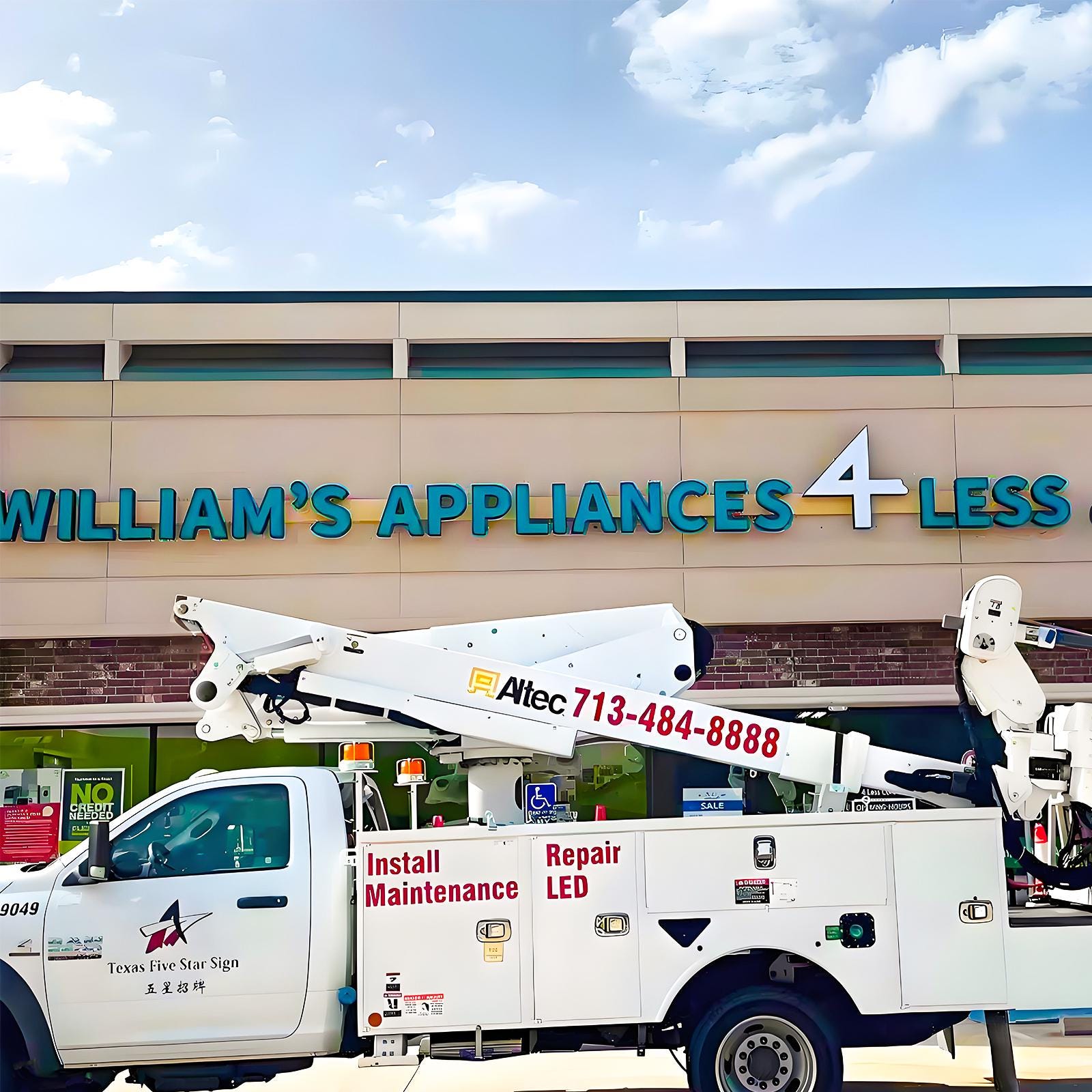 Custom Front Lit Channel Letter Sign – Aluminum Shell & Acrylic Face Logo