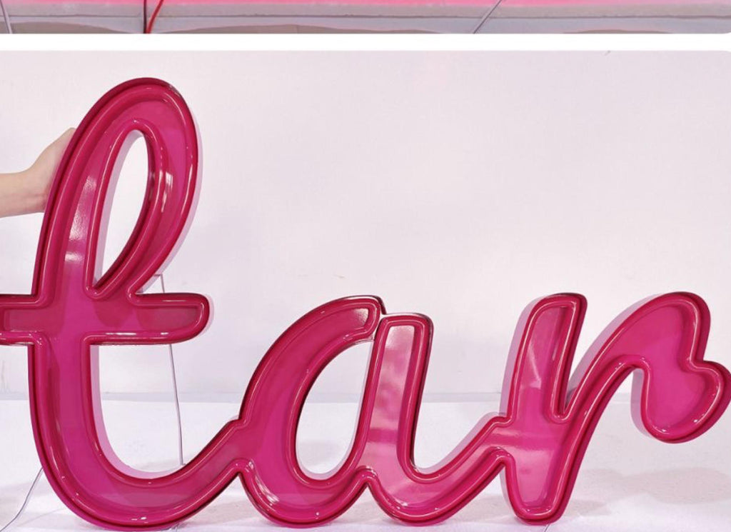 Custom LED Neon Channel Letters – Metal Open Face Neon Logo Sign