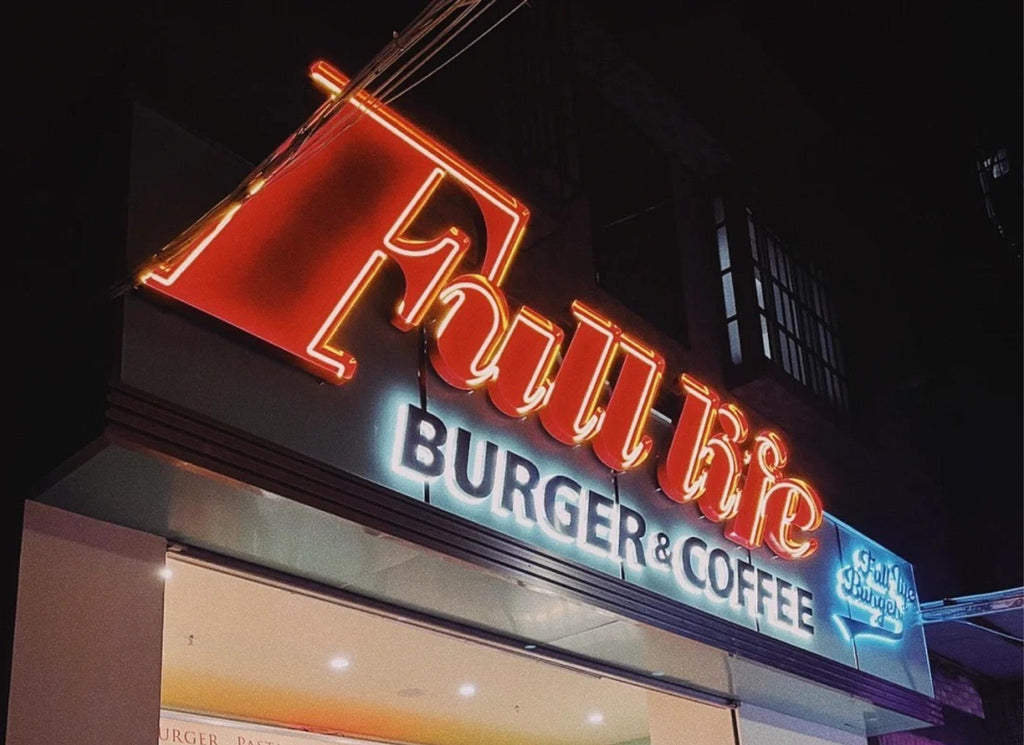 Custom LED Neon Channel Letters – Metal Open Face Neon Logo Sign