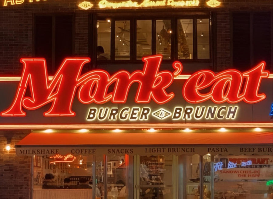 Metal Neon Signage / Open Face Neon