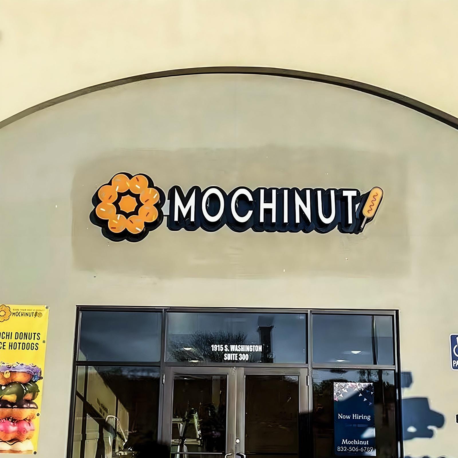 Supporting project view - custom restaurant and cafe LED channel letter signs